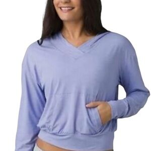 NWT Prana Long Sleeve Eileen hoodie purple  Size S 
NWT